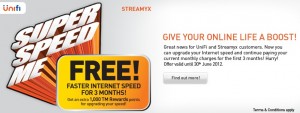 Super Speed Me Unifi and Streamyx